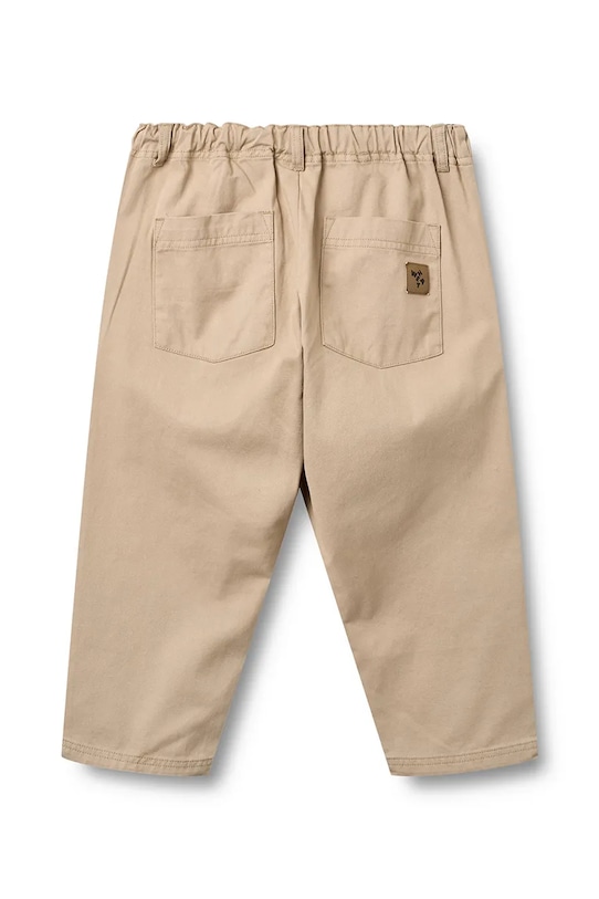 Wheat spodnie bawełniane dziecięce 2720.327.GOTS beżowy SS26