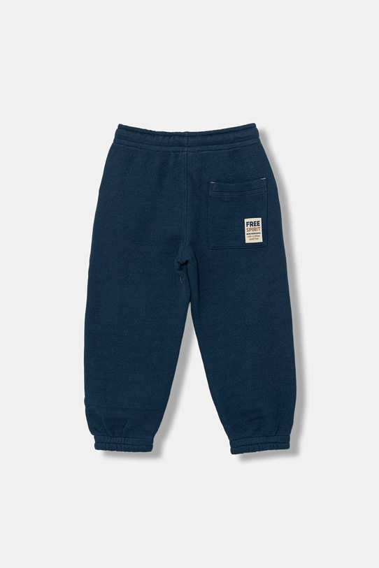 United Colors of Benetton spodnie dresowe dziecięce bawełniane 30DSGF05B.P.Stagionale granatowy SS26