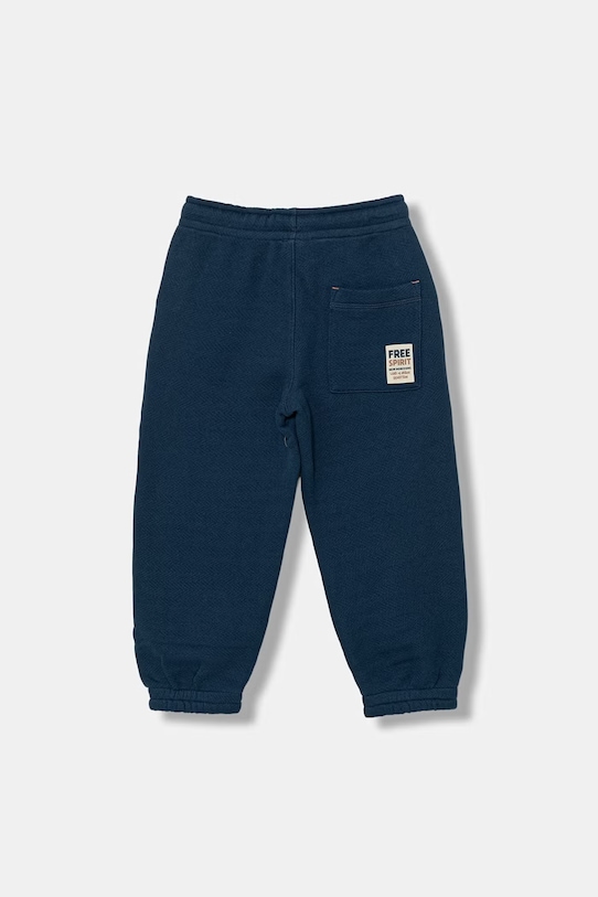 United Colors of Benetton spodnie dresowe dziecięce bawełniane 30DSGF05B.P.Stagionale granatowy SS26