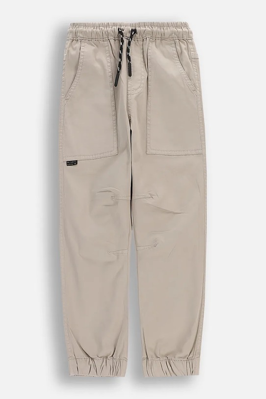 Coccodrillo hlače za djecu s pamukom siva WC6119102CTB