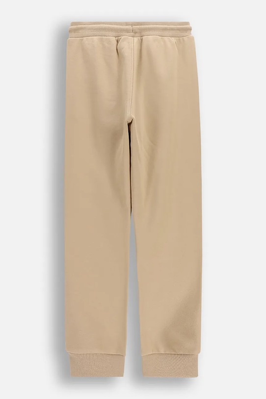 Chłopiec Coccodrillo spodnie dresowe dziecięce z bawełną WC6120101NBJ beżowy