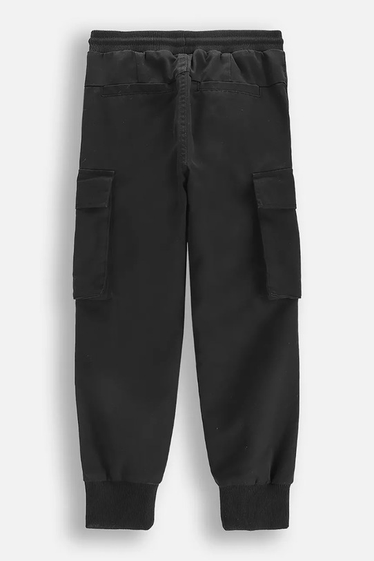 Coccodrillo παντελόνι cargo παιδικό με βαμβάκι WC6119106CTB μαύρο SS26