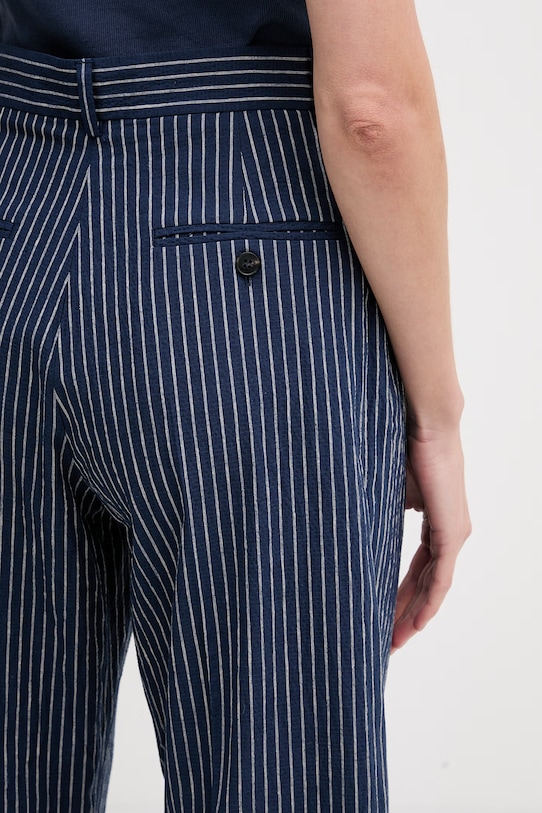 Weekend Max Mara spodnie damskie MARINA granatowy 2615131062600