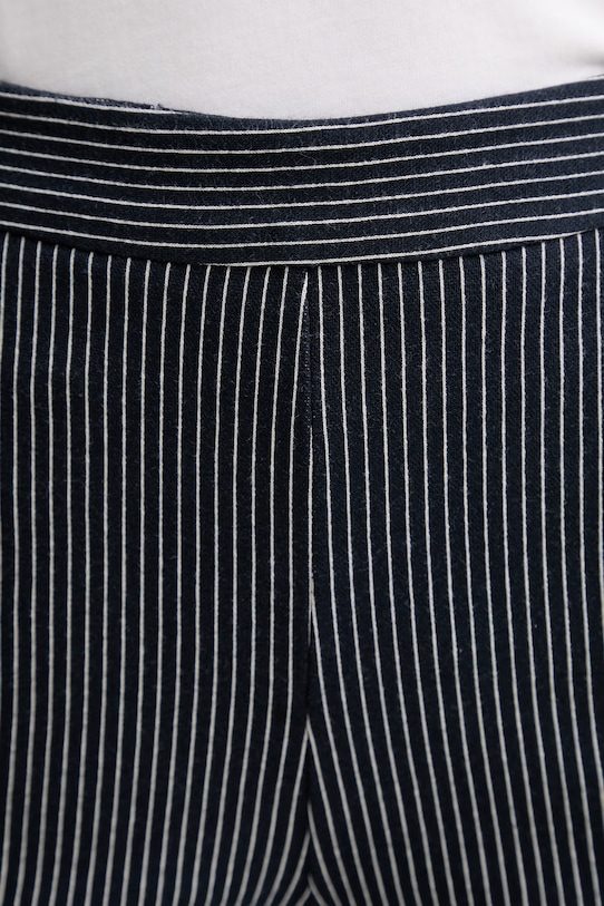 Hlače MM by MaxMara ORTENSIA mornarsko modra 2616781047600