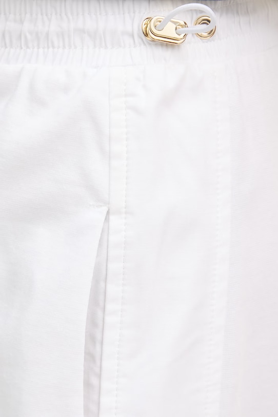 MM by Max Mara bermudy dámské s bavlnou PIOMBO bílá 2616781018600