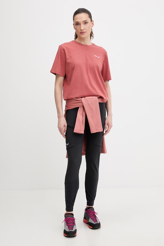 Αθλητικό παντελόνι Salewa PUEZ DRY 00.0000028331 μαύρο SS26