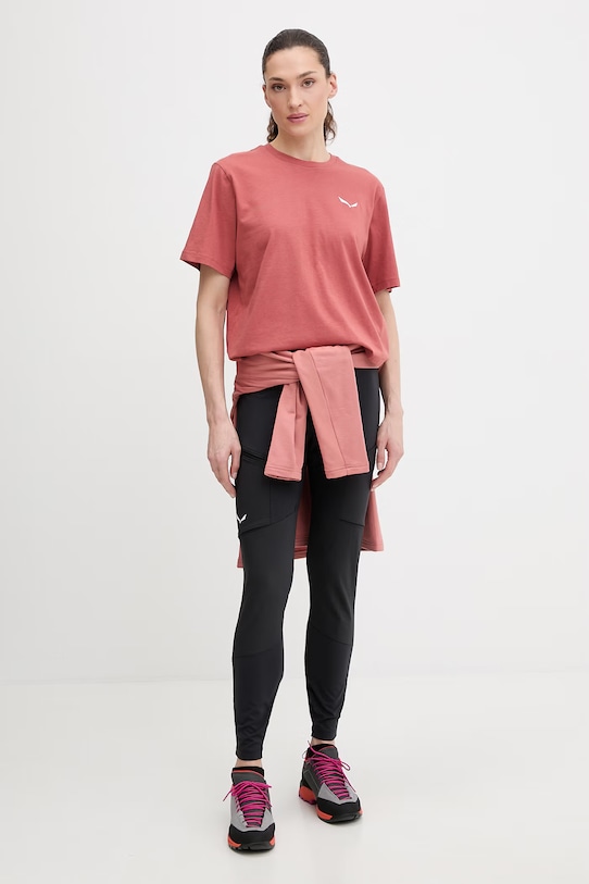 Αθλητικό παντελόνι Salewa PUEZ DRY 00.0000028331 μαύρο SS26