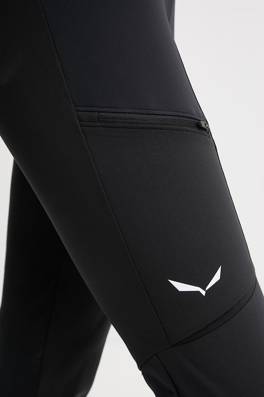 Αθλητικό παντελόνι Salewa PUEZ DRY μαύρο 00.0000028331