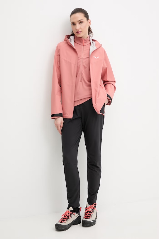 Αθλητικό παντελόνι Salewa PEDROC 00.0000029302 μαύρο SS26