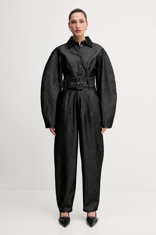 Rotate jeansy 114962100 czarny SS26