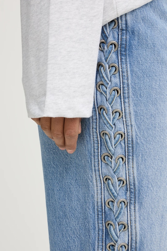 Rotate jeansy 1151691321 niebieski