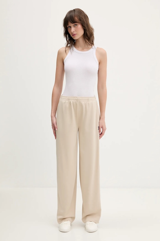 Tommy Jeans spodnie dresowe DW0DW22633 beżowy SS26