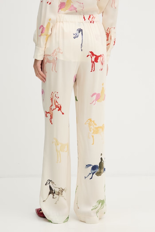 Odzież Stine Goya spodnie damskie z wiskozy SG.SS26.P009.2263 beżowy