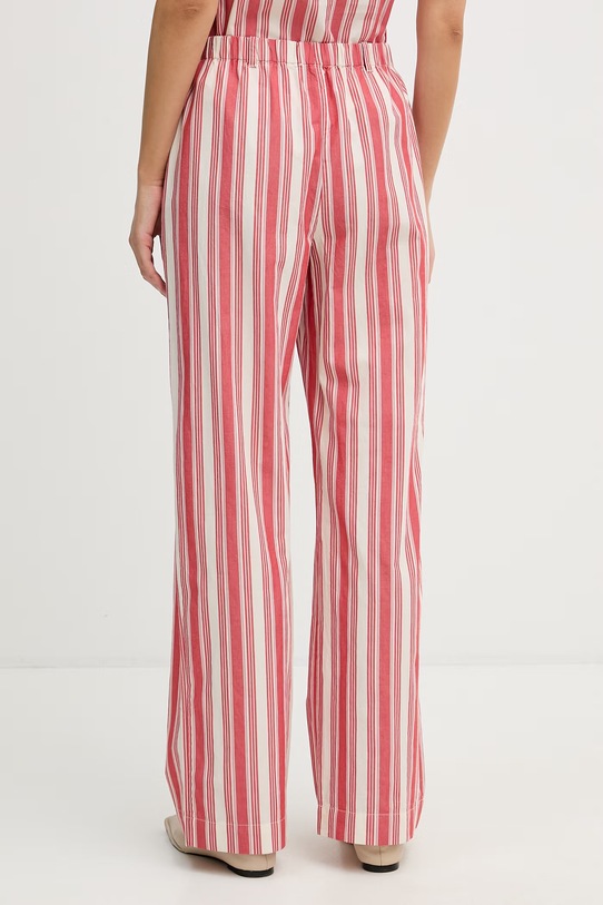 Odzież Stine Goya spodnie damskie bawełniane SG.SS26.P147.2487 różowy