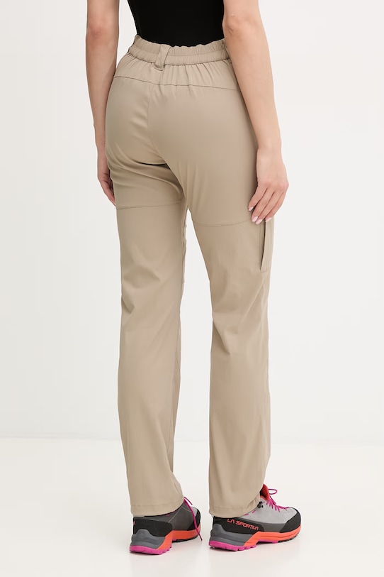 Ρούχα Viking παντελόνι πεζοπορίας γυναικείο Hanzo 900/28/4720 μπεζ