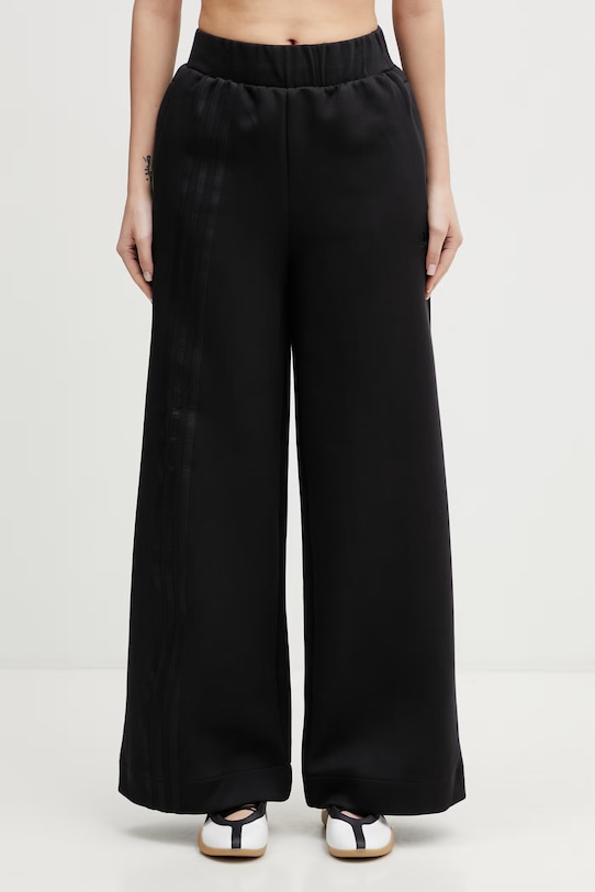 adidas Originals спортивные штаны для женщин с хлопком 3 Stripes JX2733 чёрный SS26