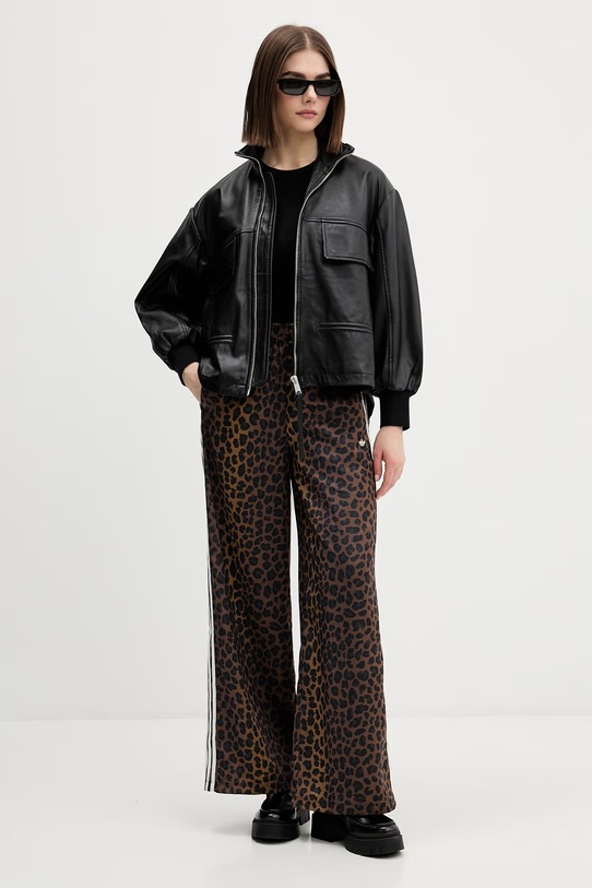 adidas Originals spodnie dresowe KA2666 brązowy SS26