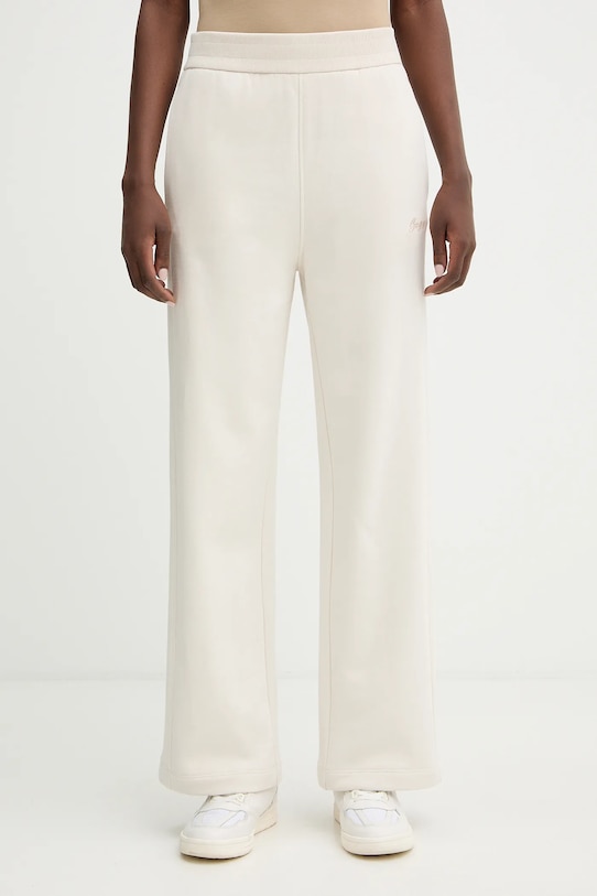 BOSS Orange spodnie dresowe bawełniane C Endless bawełna beżowy 50554685