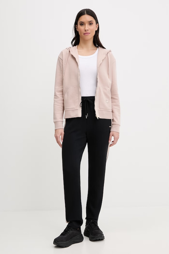 Παντελόνι lounge BOSS Mirage Pants 50557212 μαύρο SS26