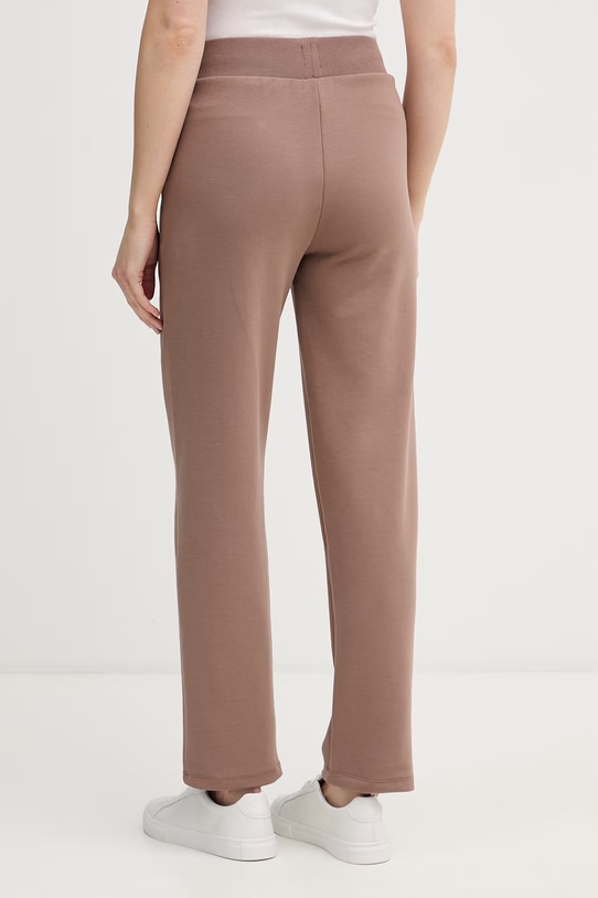 Oblečení BOSS tepláky dámské s bavlnou Shiny B Pants 50557285 hnědá