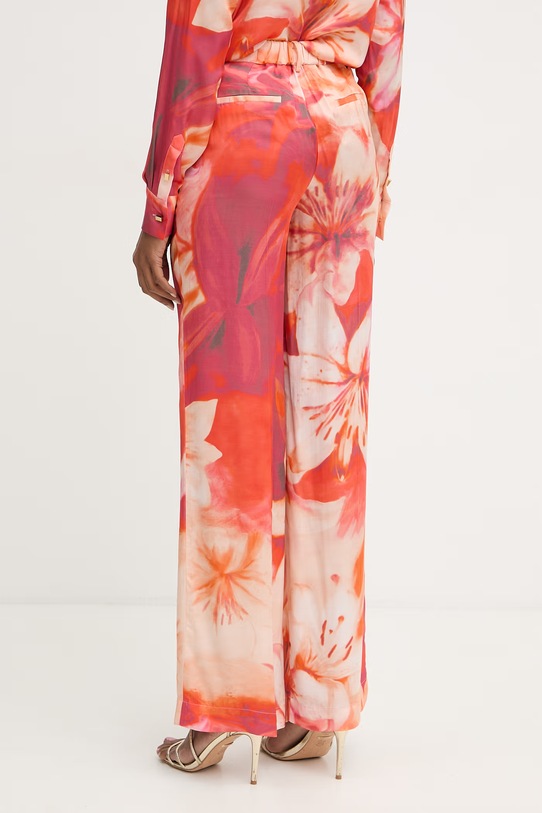 Odzież Marciano by Guess spodnie damskie z wiskozy GISELLE G6GB09.W1875 pomarańczowy