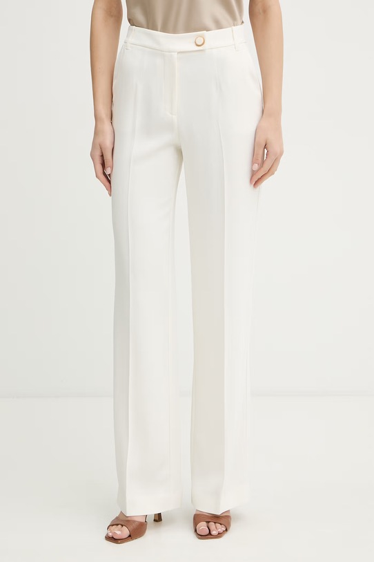 Marciano by Guess spodnie damskie z wiskozy GRETHA beżowy G6GB18.W2204