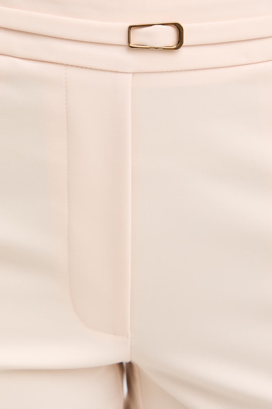 Marciano by Guess spodnie damskie z bawełną SUNNY beżowy G6GB20.W2361