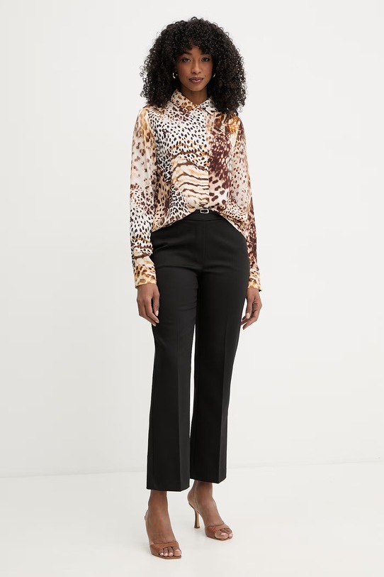 Marciano by Guess nohavice dámske s bavlnou SUNNY G6GB20.W2361 čierna SS26