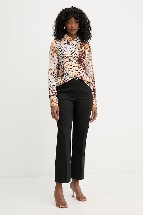 Marciano by Guess nohavice dámske s bavlnou SUNNY G6GB20.W2361 čierna SS26