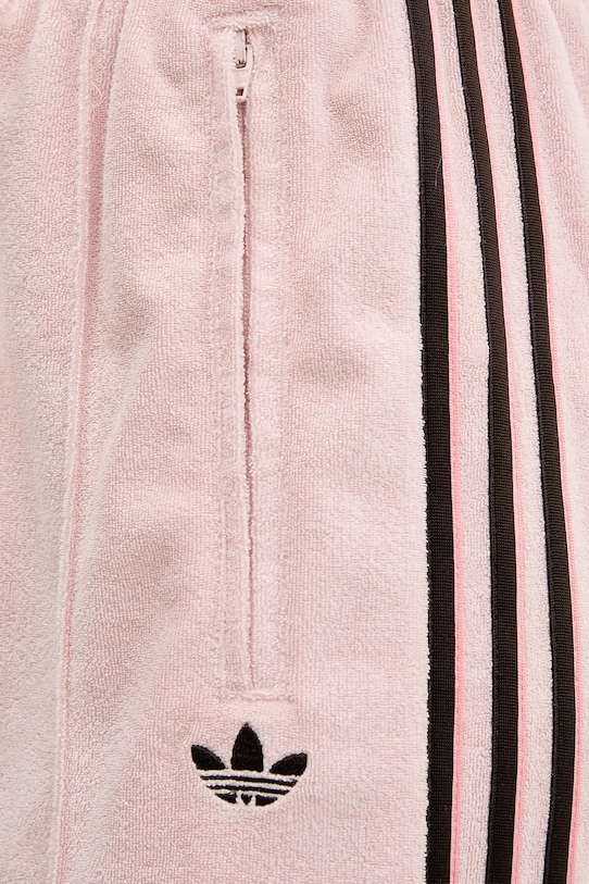 adidas Originals pantaloni tuta Terry Towel Firebird rosa KD1414