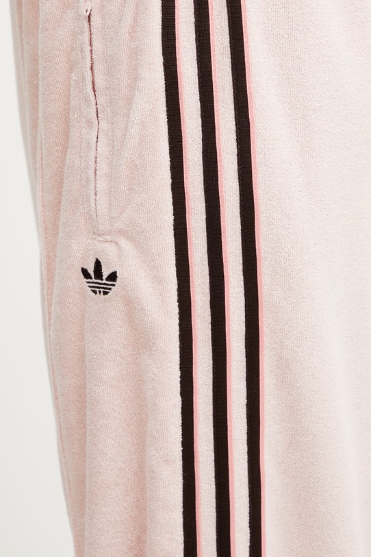 adidas Originals pantaloni tuta Terry Towel Firebird rosa KD1414