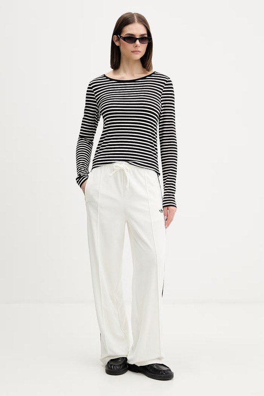 adidas Originals spodnie dresowe damskie Terry Towel Firebird KD1415 beżowy SS26