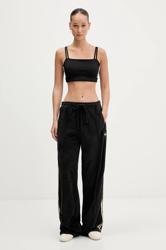 adidas Originals spodnie dresowe Terry Towel Firebird KD1416 czarny SS26