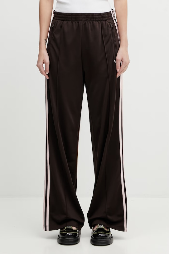 Спортивные штаны adidas Originals Firebird ткань коричневый KD3664