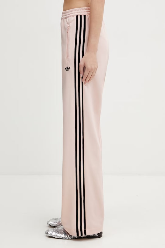 adidas Originals Classic spodnie dresowe z bawełną damskie dzianina różowy KE3896