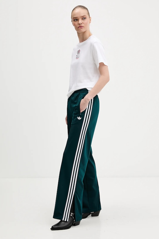 adidas Originals pantaloni de trening Firebird KG3704 verde SS26