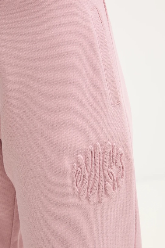 Hugo Blue spodnie dresowe bawełniane Naleisy_B różowy 50553979