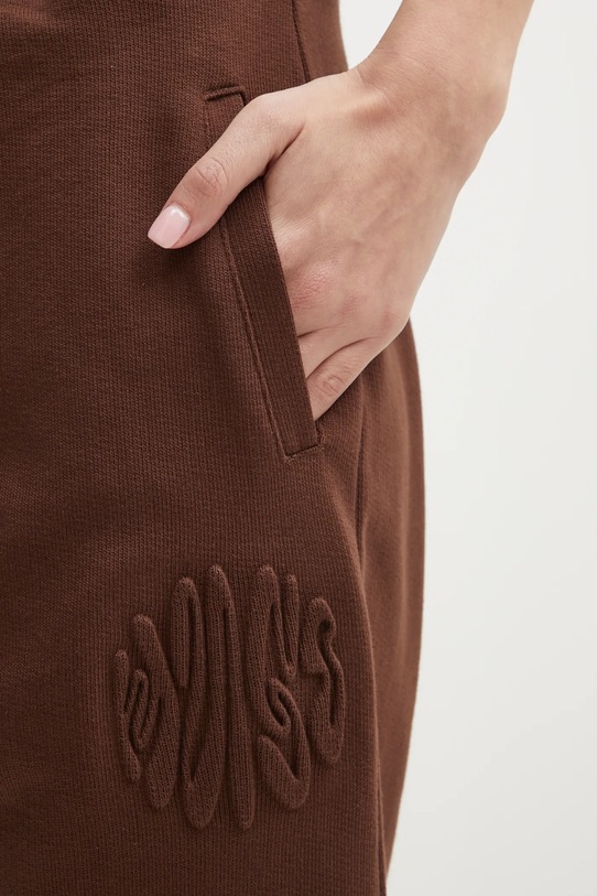 Hugo Blue spodnie dresowe bawełniane Naleisy_B brązowy 50553979