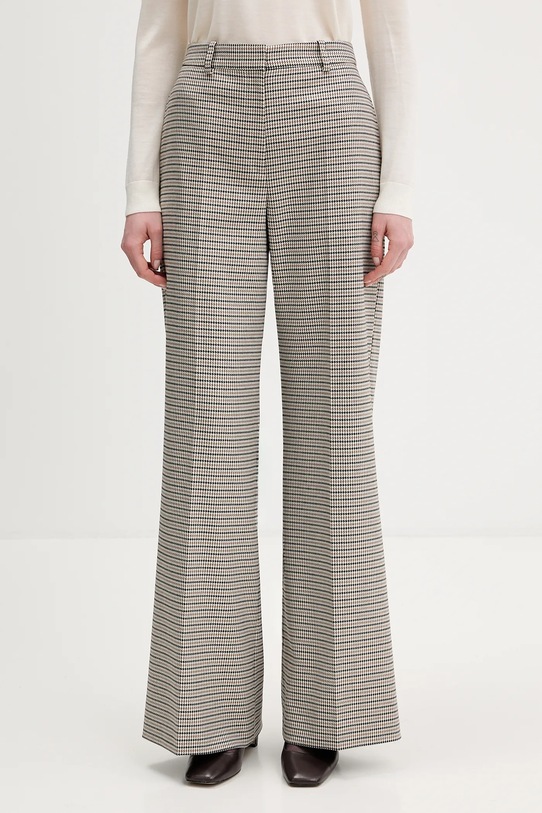 HUGO spodnie Hasmina tkanina beżowy 50555803