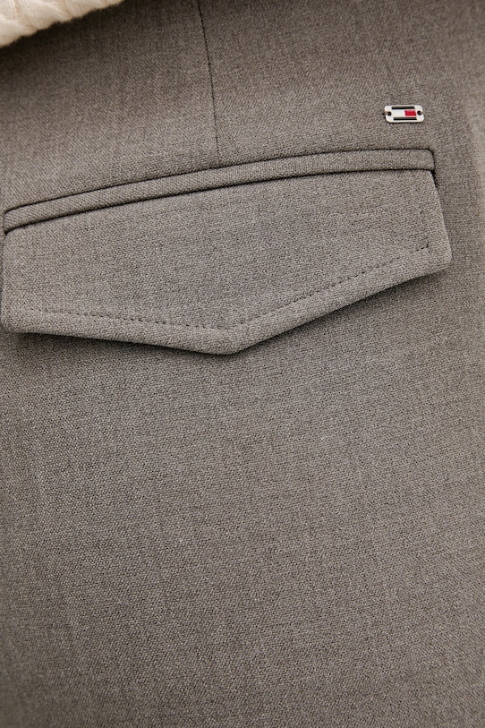 Παντελόνι Tommy Hilfiger καφέ WW0WW47799