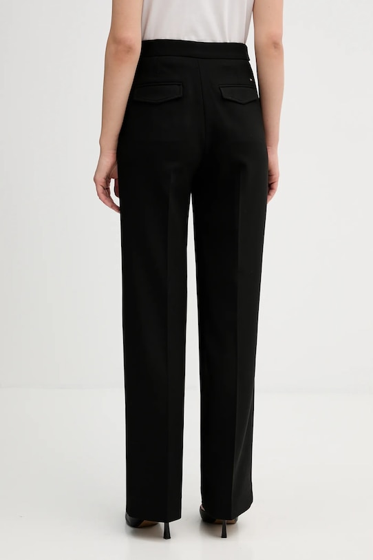 Ρούχα Παντελόνι Tommy Hilfiger WW0WW47799 μαύρο