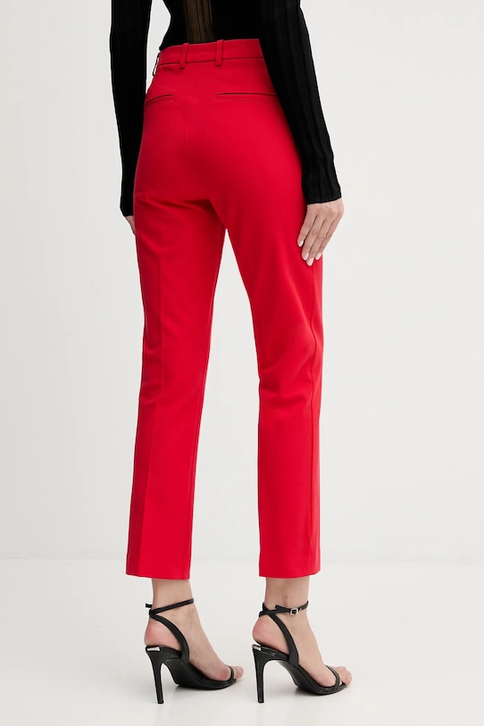 Odzież Tommy Hilfiger spodnie WW0WW48350 czerwony