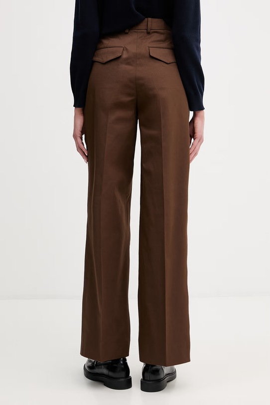 Odzież Tommy Hilfiger spodnie WW0WW49471 brązowy