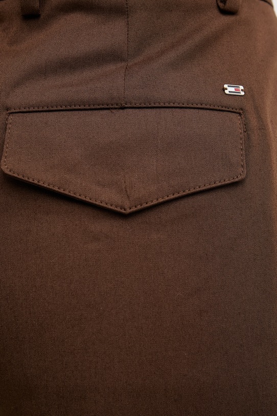 Tommy Hilfiger spodnie brązowy WW0WW49471