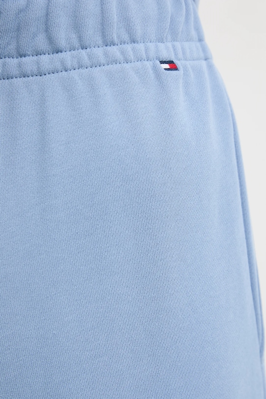 Bavlněné tepláky Tommy Hilfiger WW0WW48784 modrá