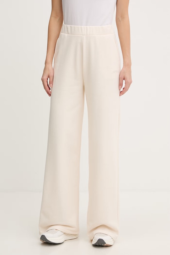 Guess spodnie dresowe YAYOI dzianina beżowy V6RB03.KD761