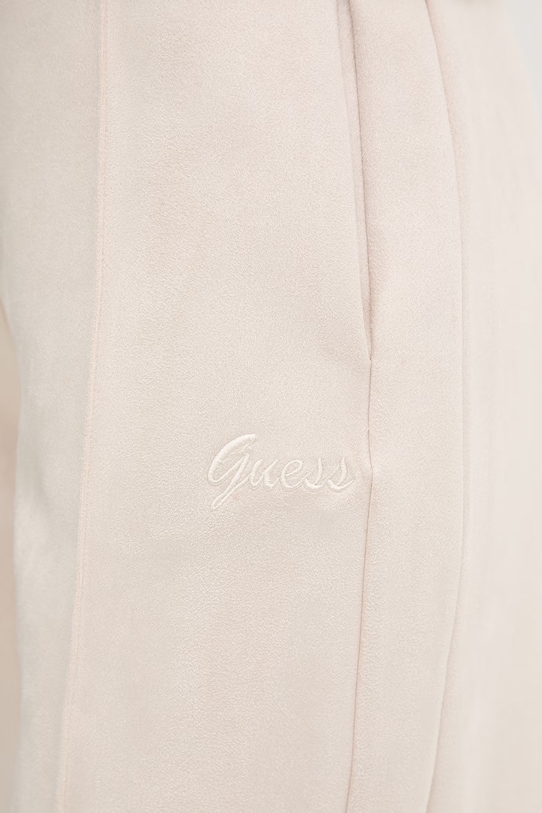 Guess spodnie LIA beżowy V6RB04.KCJY2