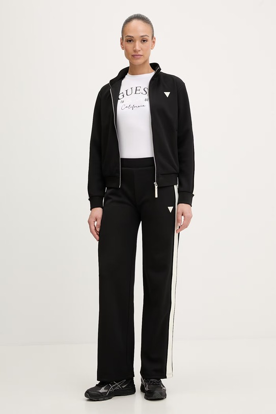 Guess spodnie dresowe MARLENE V6RB10.KCYF2 czarny SS26