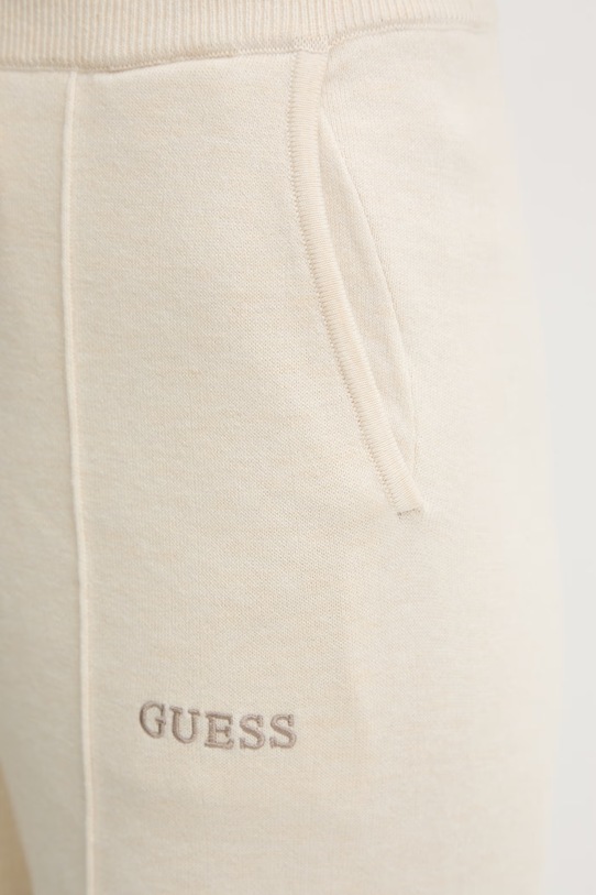 Guess spodnie dresowe URSULA beżowy V6RB12.Z4850