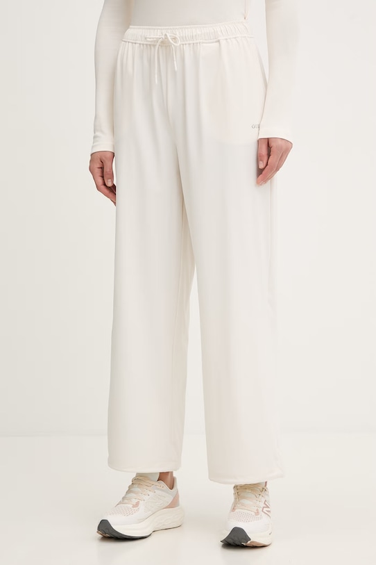 Guess spodnie NAT dzianina beżowy V6RB21.WL232